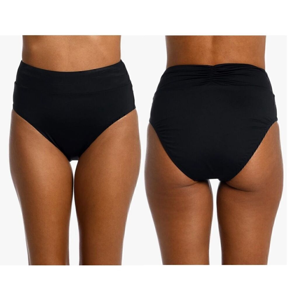 La Blanca Women's Standard Island Goddess Cinch Back High Waist Bottom